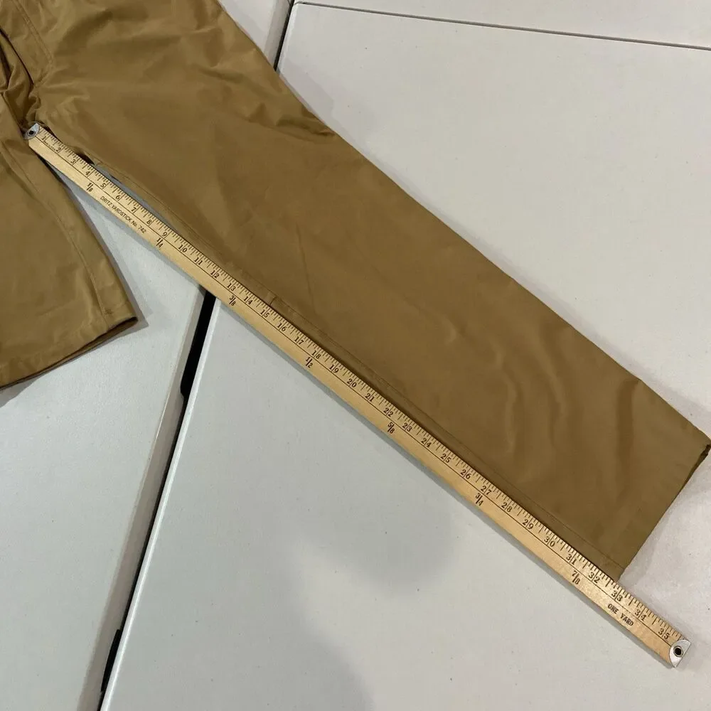 Lululemon Pants Men 32x33 Brown Commission ABC 6 Pocket Warpstreme E40416